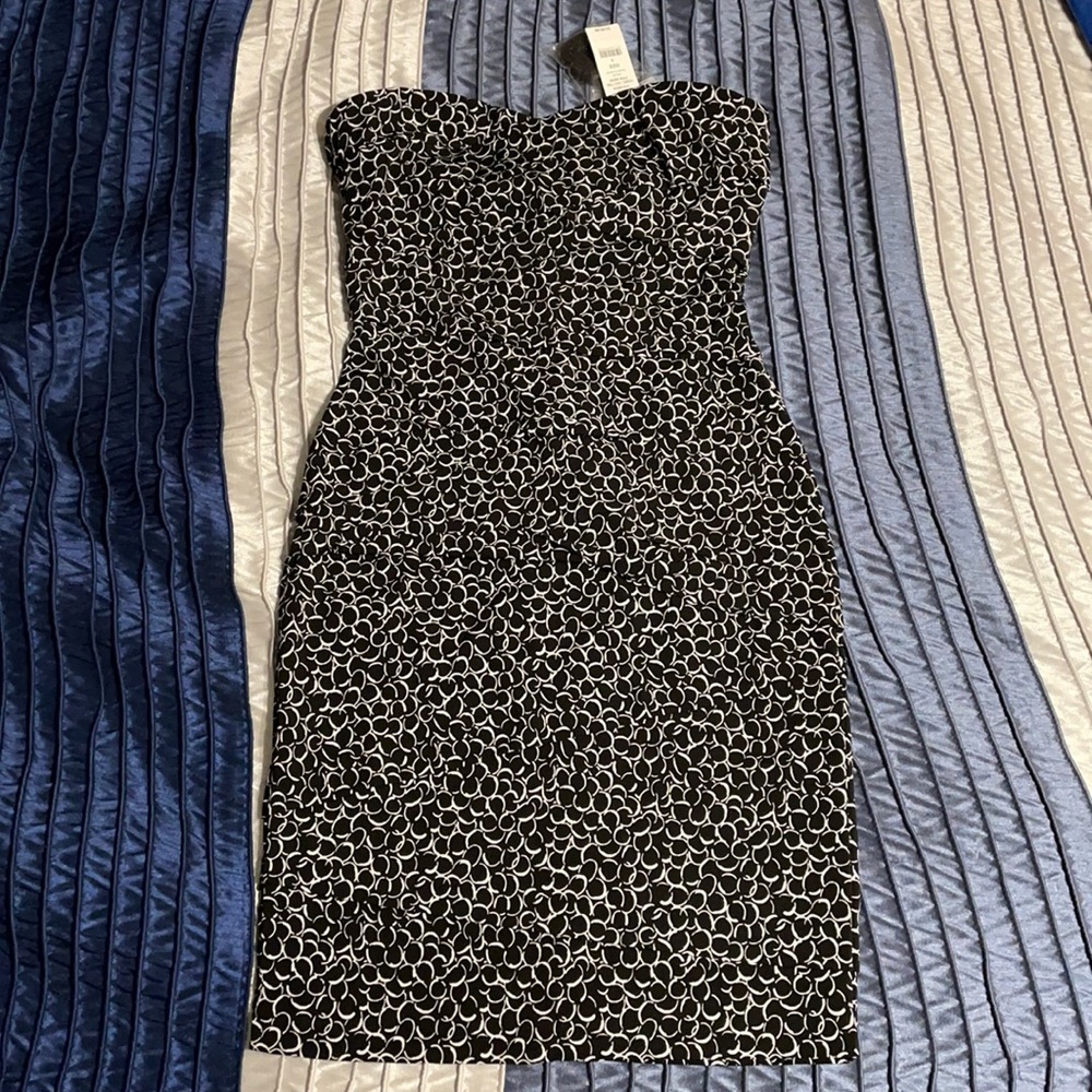 WHBM strapless dress